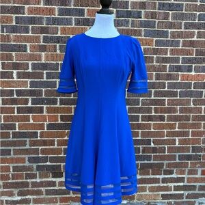 Jessica Howard Royal Blue Midi Dress